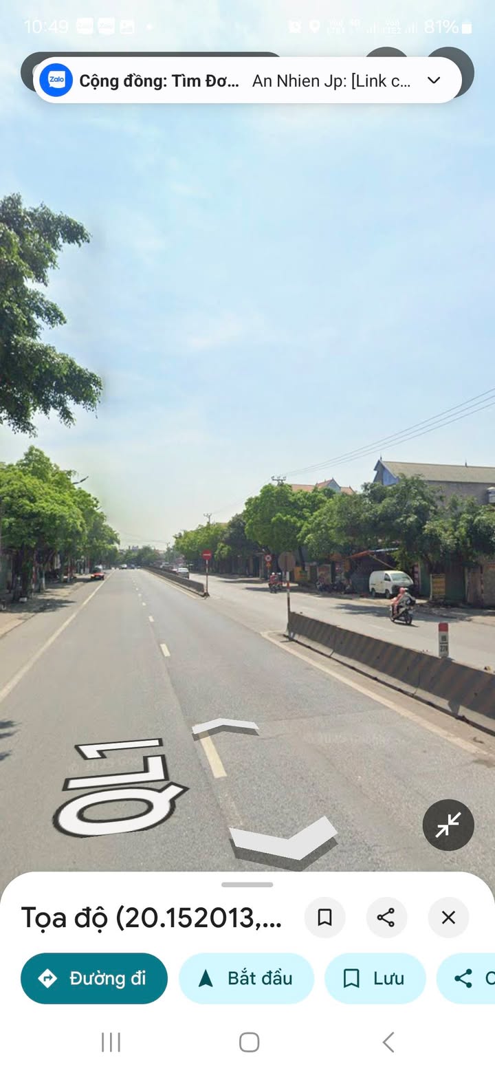 Đất mặt tiền QL1A Phố Tây Sơn, Tam Điệp 181m² - Đầu tư sinh lời ngay!