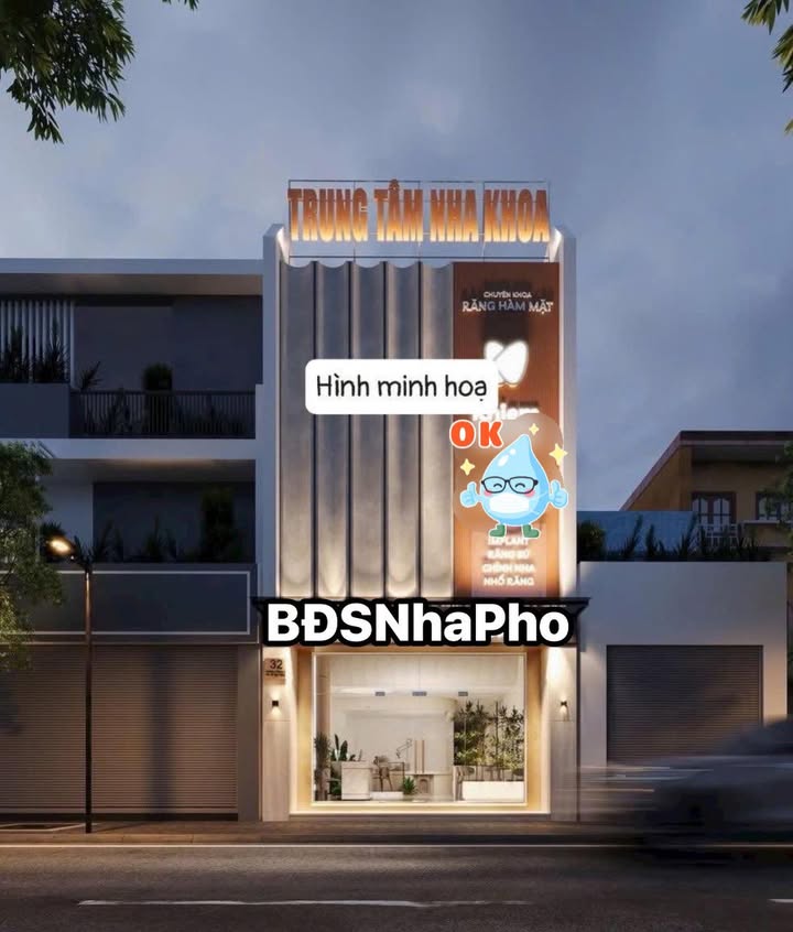 Nhà 4 tầng mặt tiền đường Tiểu La, Đà Nẵng 72m² giá 27 triệu - Phù hợp mở văn phòng, spa!