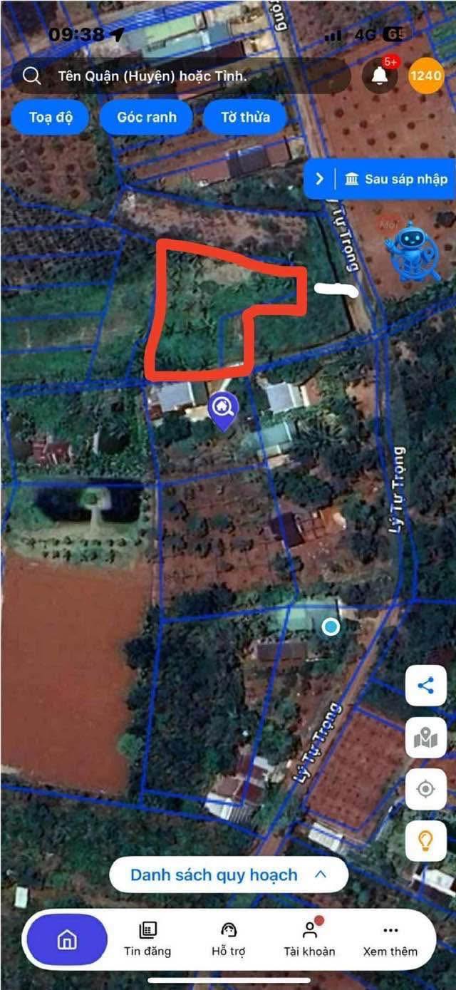 Đất nông nghiệp 3600m² đường Lý Tự Trọng, Buôn Hồ giá 700 triệu - Cơ hội đầu tư hiếm có!