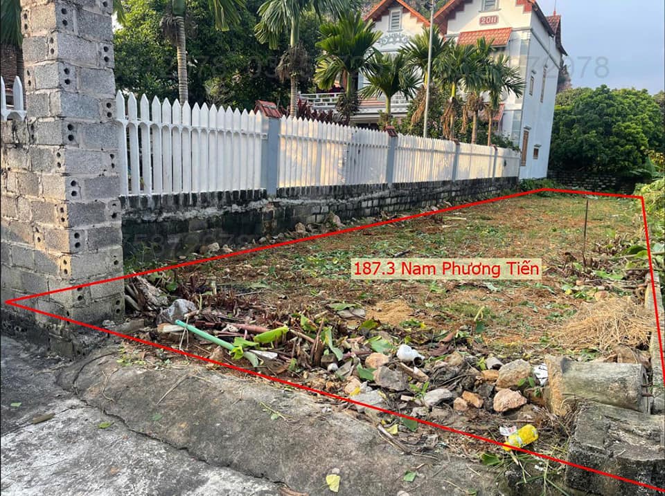 Thửa đất 187,3m² tại Nam Phương Tiến, Chương Mỹ - Giá chỉ 2 tỷ!