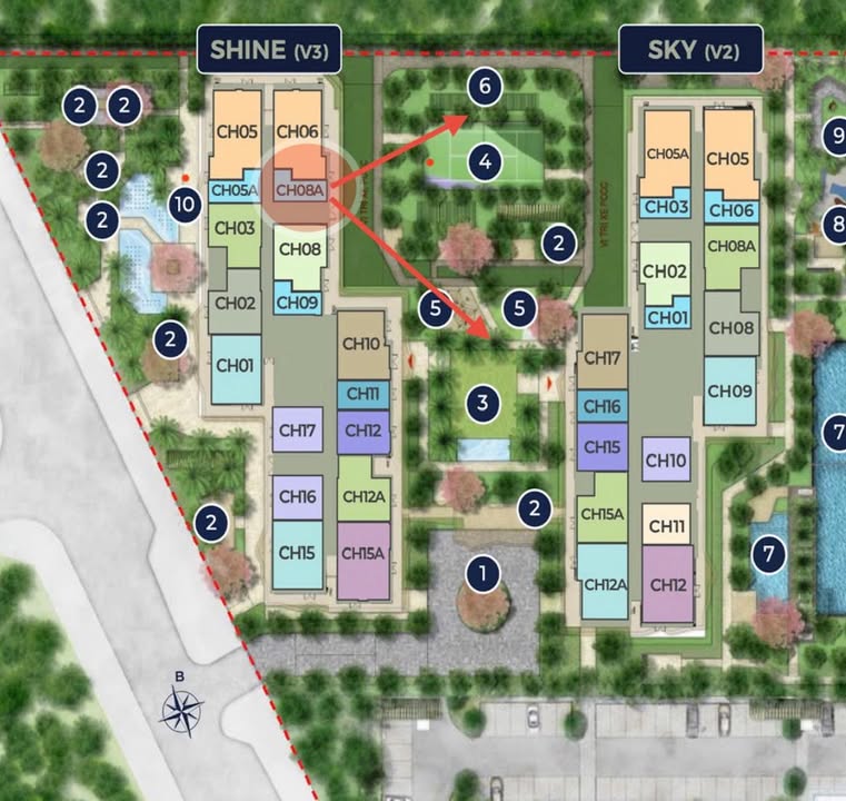 Căn hộ Vinhomes Smart City 28m² giá 3.05 tỷ - View đẹp, có ban công