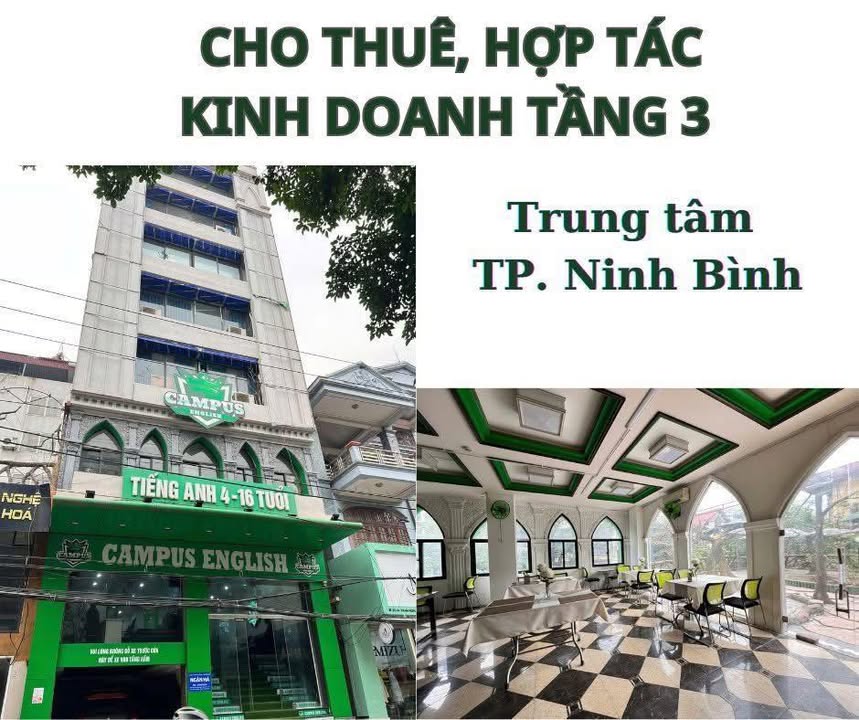 Văn phòng cho thuê tại Ninh Bình 90m² giá 6 triệu - Vị trí trung tâm lý tưởng!