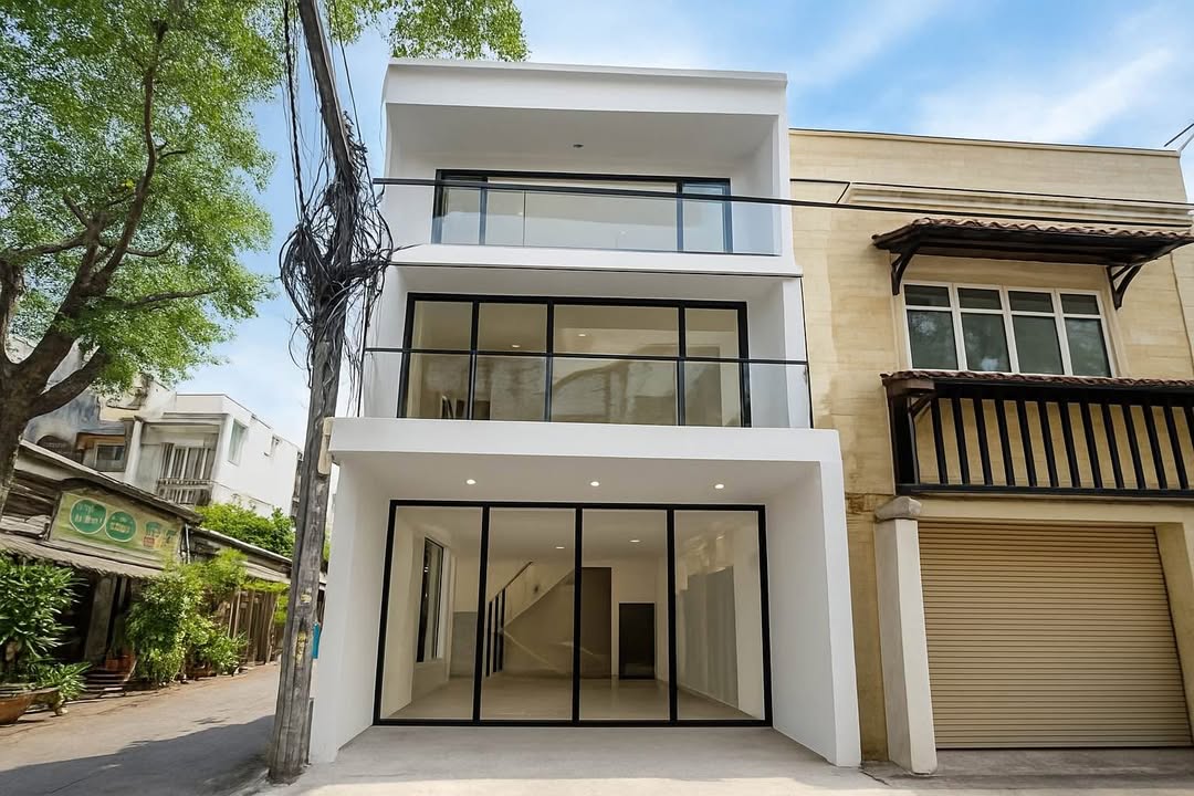 Nhà phố cho thuê mặt tiền 2 mặt tiền - Khu Carik, An Khánh, Thủ Đức 50m² - Thiết kế theo yêu cầu!