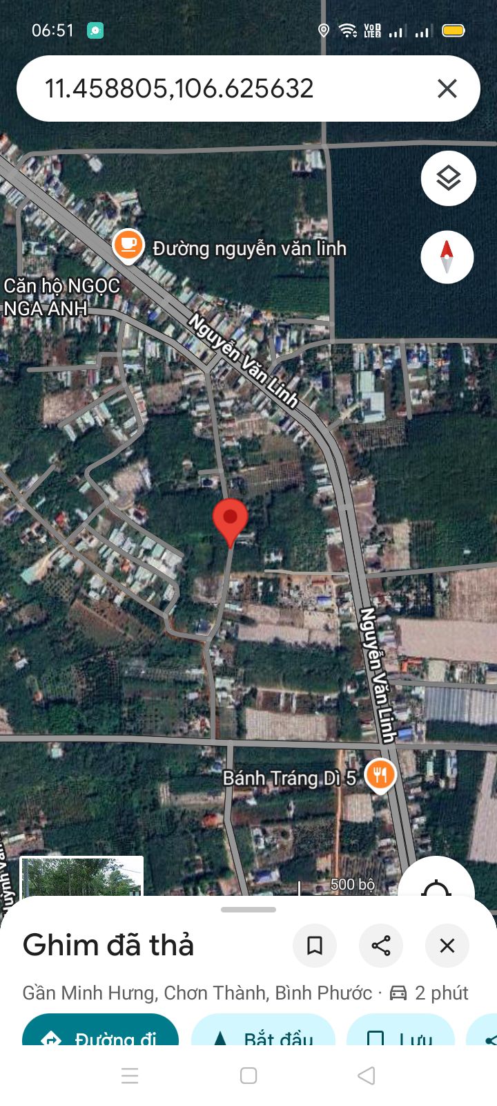 Đất thổ cư khu phố 1, phường Minh Hưng 65m² giá 1.1 tỷ - Đầu tư sinh lời ngay!