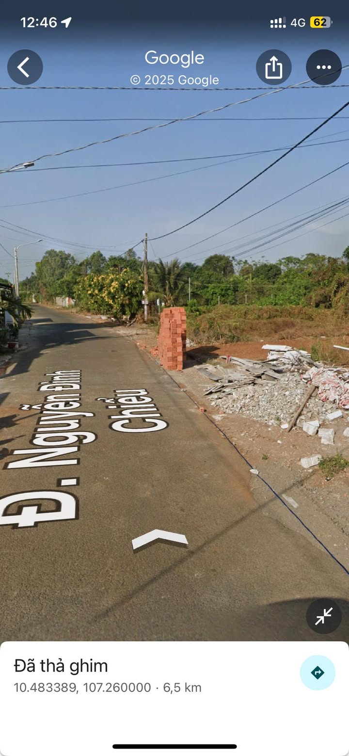 Đất nền Nguyễn Đình Chiểu Đất Đỏ 122m² giá 1.4 tỷ - Cơ hội đầu tư sinh lời!