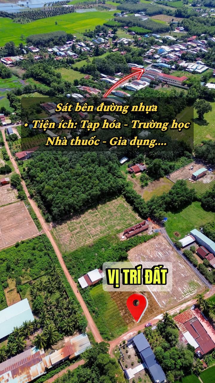 Đất nền Bến Cầu Tây Ninh 150m² giá 320 triệu - Sổ đỏ chính chủ!