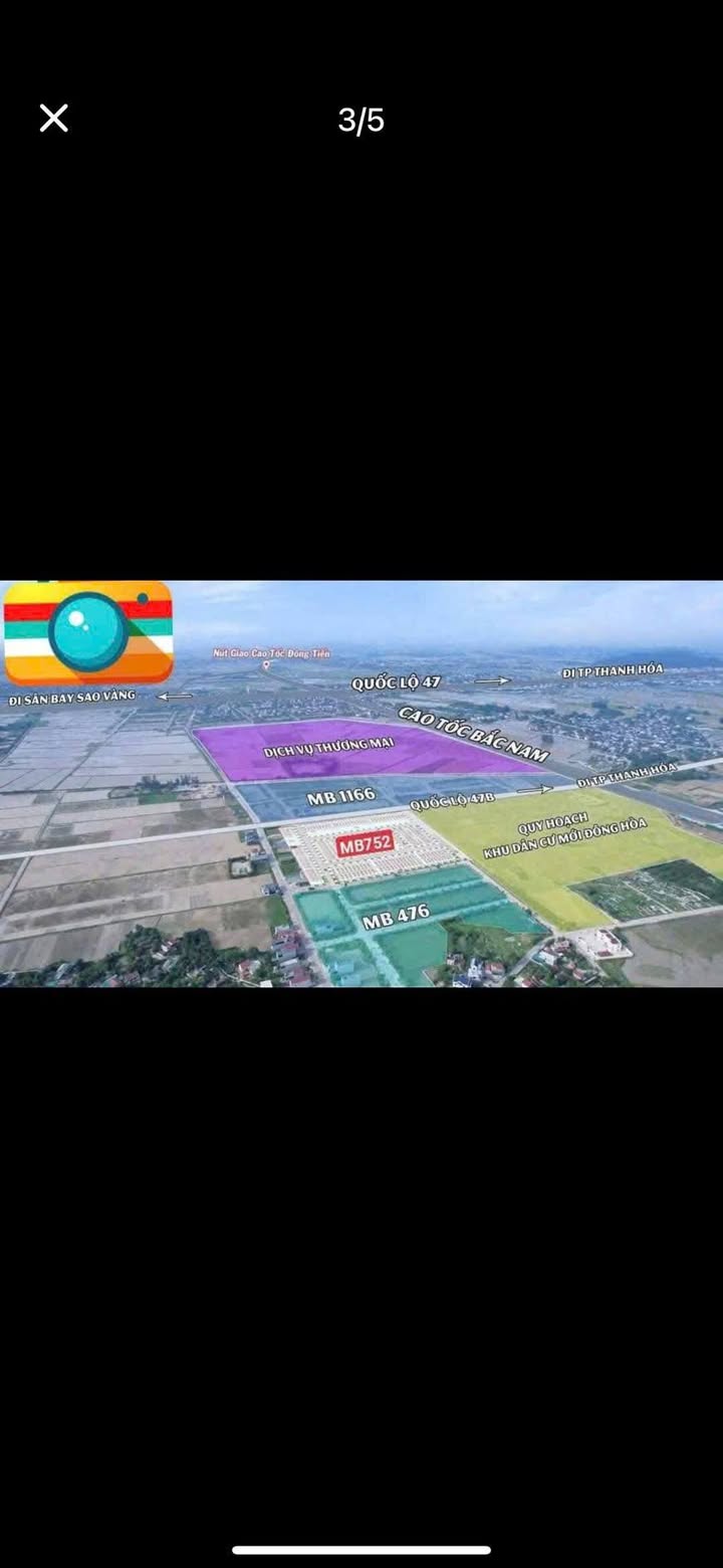 Đất nền Đông Hòa, Đông Sơn 100m² giá chỉ 800 triệu - Cơ hội đầu tư sinh lời!