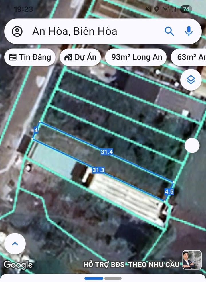 Đất sổ đỏ 146m² phường An Hòa Biên Hòa giá chỉ 1.85 tỷ - Cơ hội vàng cho nhà đầu tư!