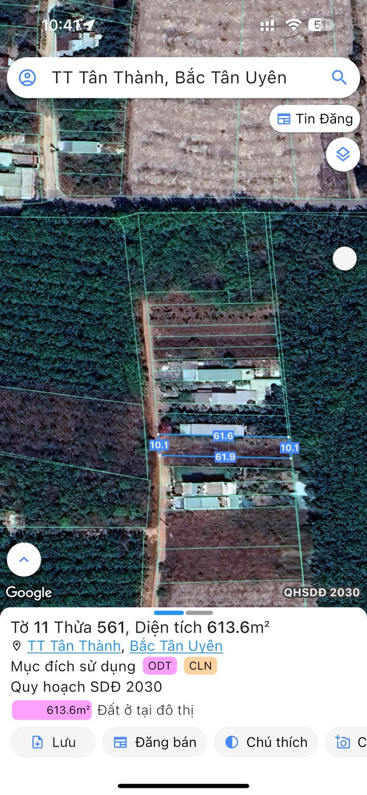 Đất nền Tân Thành 25, Bắc Tân Uyên 600m² giá 3.1 tỷ - Đầu tư sinh lời ngay!