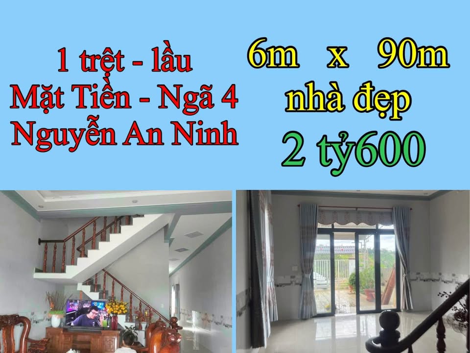 Nhà mặt tiền Nguyễn An Ninh Bảo Lộc 540m² giá 2.6 tỷ - Sẵn sàng vào ở!