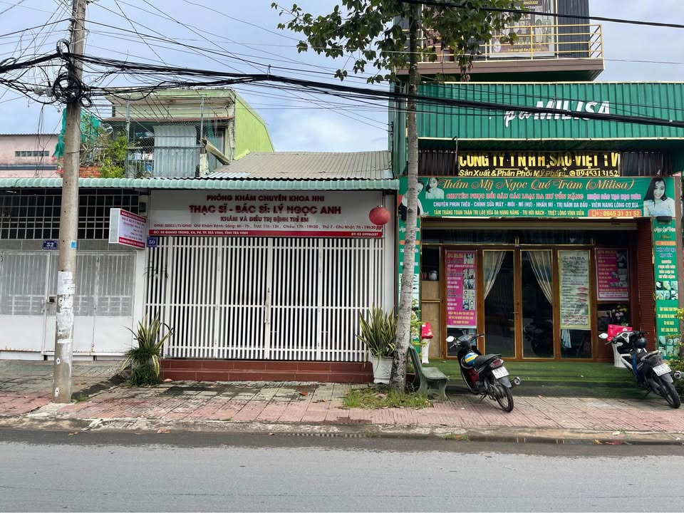 Nhà mặt tiền Quang Trung, Trà Vinh 80m² giá 3.8 tỷ - Vị trí kinh doanh lý tưởng!