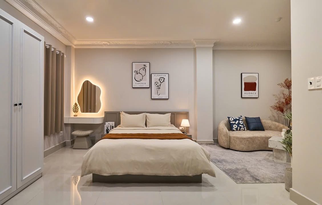 Căn hộ cho thuê đường Bạch Đằng, Tân Bình - Full nội thất, an ninh tuyệt đối!