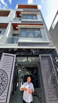 Nhà 4 tầng đường Huỳnh Tấn Phát quận 7, 76m² giá chỉ 5.95 tỷ - Xây dựng mới đẹp!