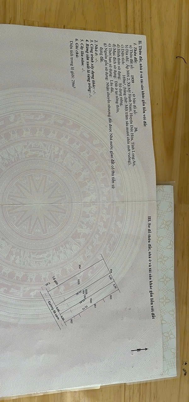 Lô đất 169m² tại Mỹ Hạnh Nam, Đức Hòa - Giá thương lượng chỉ 680 triệu!