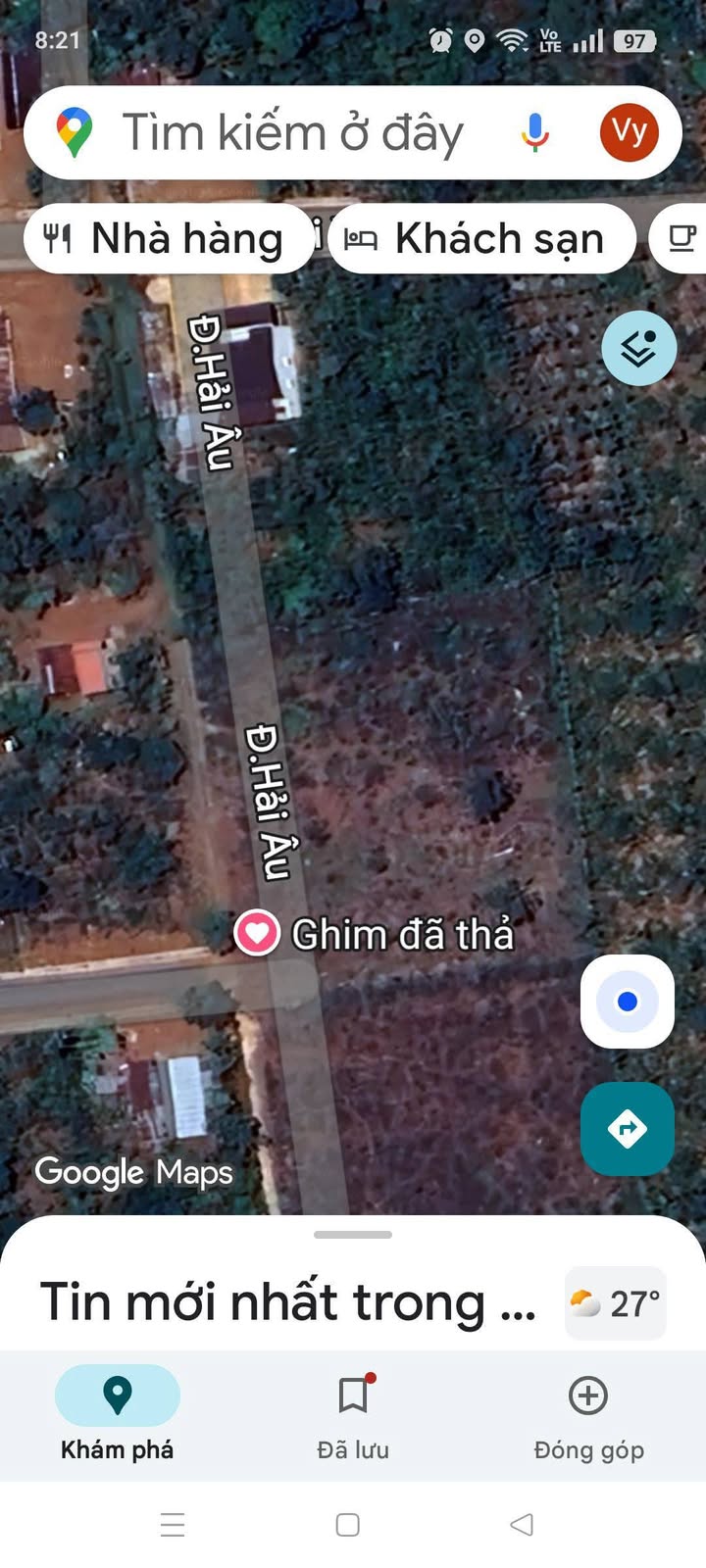 Đất thổ cư đường Hải Âu, Buôn Hồ 250m² giá 550 triệu - Thế đất cao ráo, sẵn sàng xây dựng!