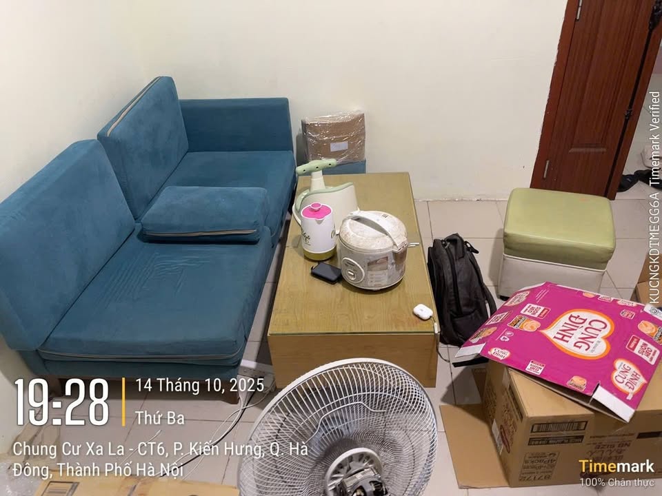 Căn hộ CC CT6B Kiến Hưng, Hà Đông 63m² giá 7 triệu - Bàn giao ngay!