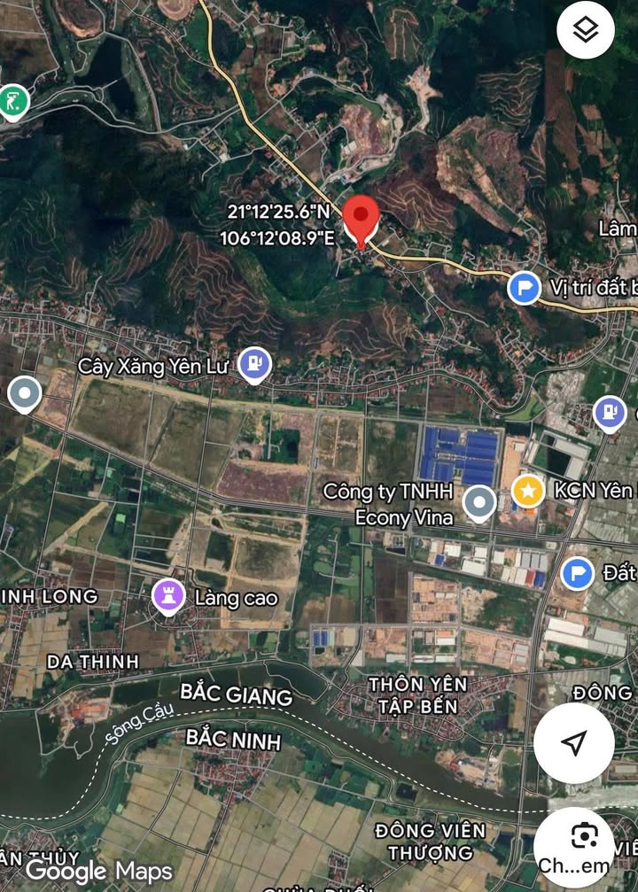 Đất Yên Lư, Yên Dũng 117m² giá 1.6 tỷ - Cơ hội đầu tư hấp dẫn!