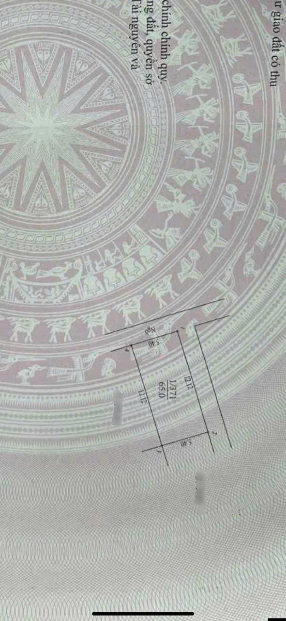 Đất thổ cư 65m² tại thôn Me Táo, Dương Liễu, Hoài Đức - Ô tô vào tận nhà chỉ 5.2 tỷ!