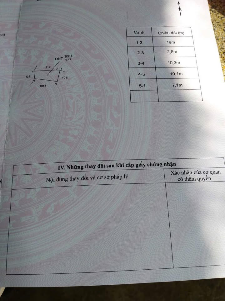 Đất thổ cư 177m² tại xã Mỹ Lộc, Cần Giuộc, Long An - Giá chỉ 1 tỷ!
