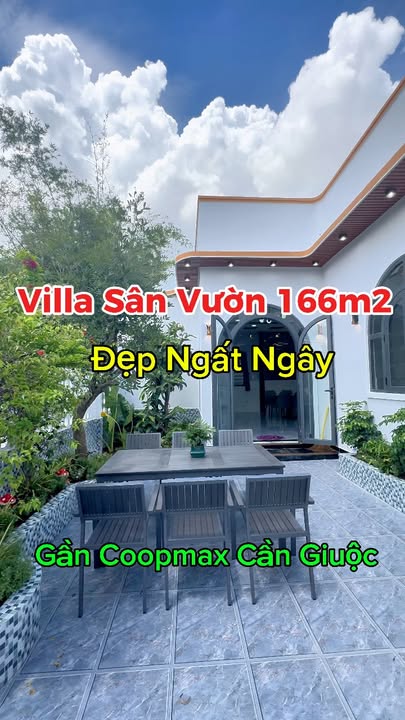 Villa Sân Vườn 167m² tại Mỹ Lộc, Cần Giuộc - Giá chỉ 2.45 tỷ, Đường xe hơi