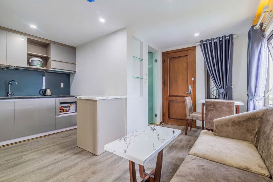 Căn hộ 1 phòng ngủ cho thuê tại Sơn Trà - Giá chỉ từ 8.7 triệu!