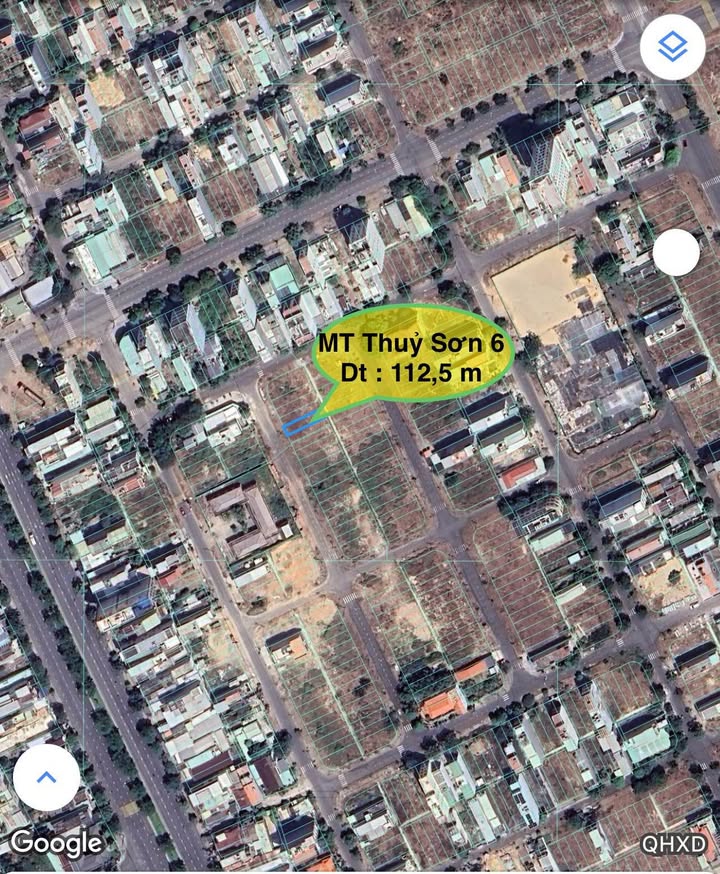 Đất mặt tiền đường Thuỷ Sơn 6, phường Ngũ Hành Sơn, Đà Nẵng 112.5m² - Giá chỉ 7.4 tỷ VND!