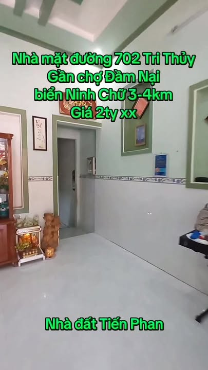 Nhà mặt đường 702, Ninh Hải 215m² giá 2.5 tỷ - Thiết kế thông thoáng, gần chợ Đầm Nại!