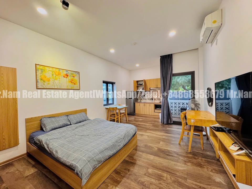 Căn studio đường Ngô Quyền quận Sơn Trà 30m² giá 6.3 triệu - Full nội thất tiện nghi!