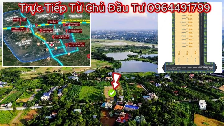 Đất nền Phú Cát Quốc Oai 100m² giá thỏa thuận - Vị trí đắc địa, sổ đỏ chính chủ!