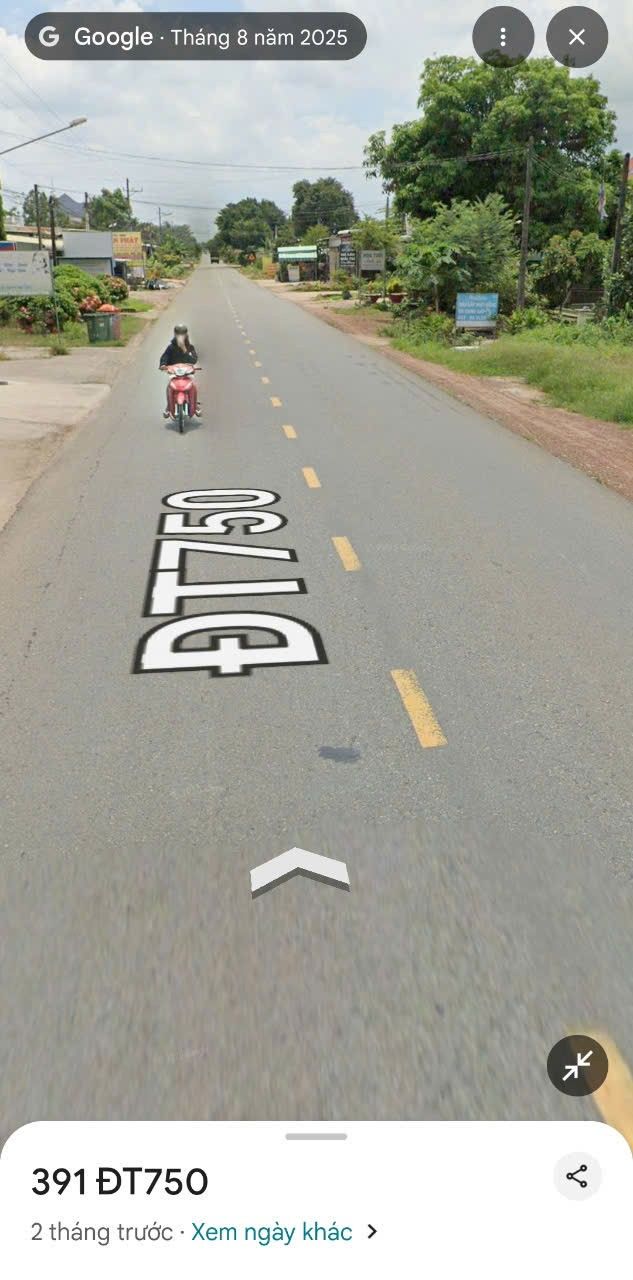 Đất mặt tiền Tỉnh Lộ 750 1800m² giá 11 tỷ - Vị trí kinh doanh đắc địa!