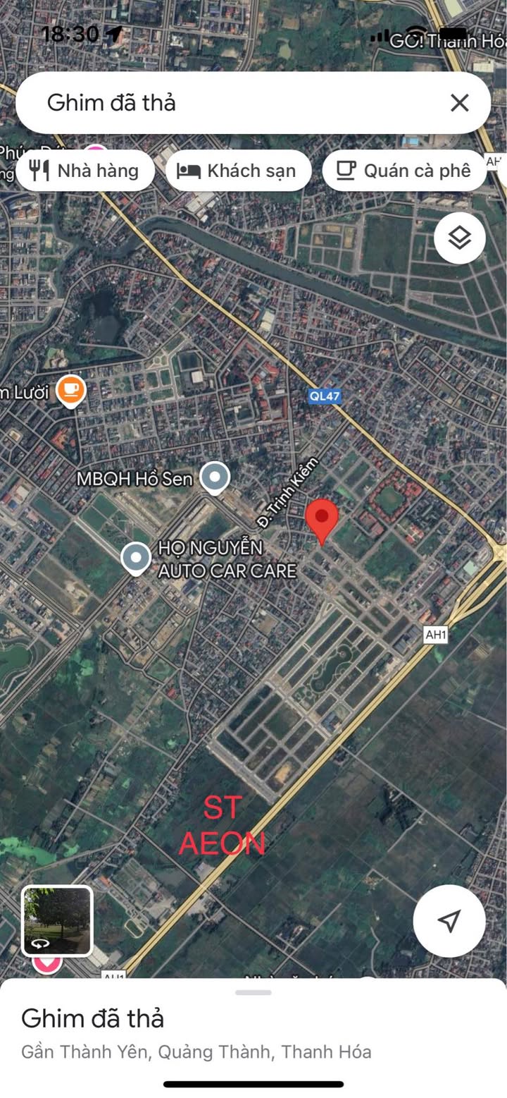 Đất nền Quảng Thành, Thanh Hóa 116.8m² giá 6 tỷ - Vị trí vàng trung tâm!