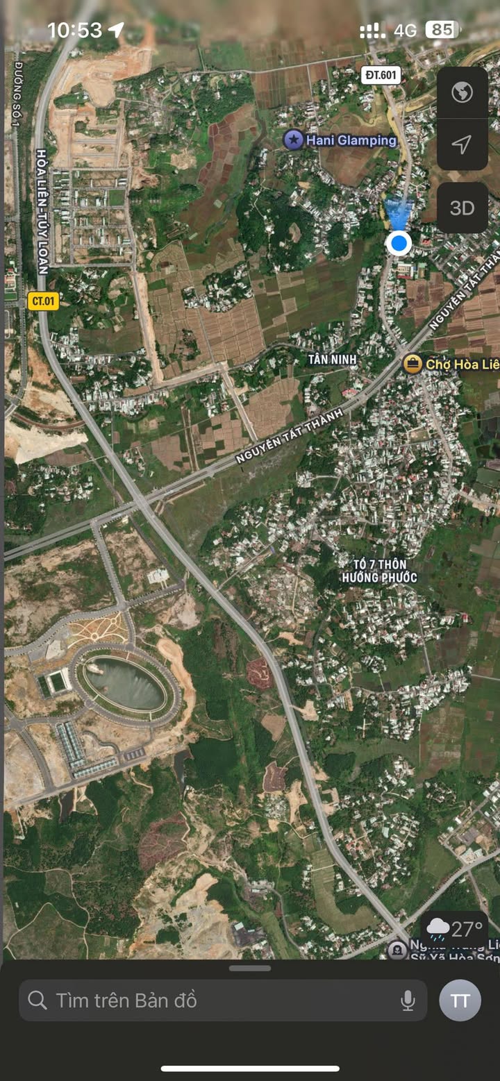 Đất mặt tiền đường tránh Hòa Sơn 1000m² giá 1.75 tỷ - Phù hợp làm kho xưởng