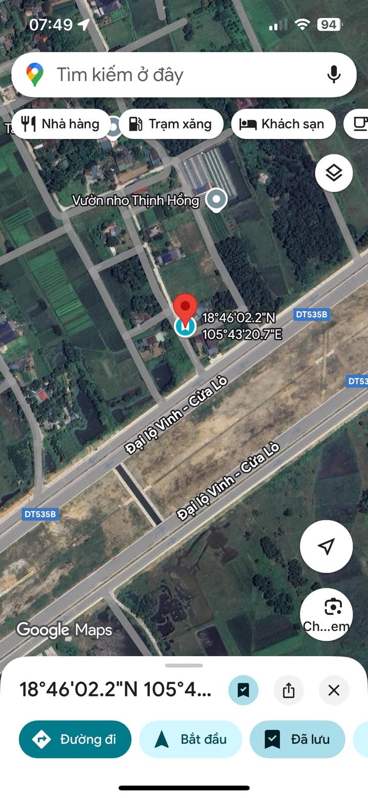 Đất nền Nghi Thạch, Nghi Lộc 103m² giá thỏa thuận - Cơ hội đầu tư hấp dẫn!