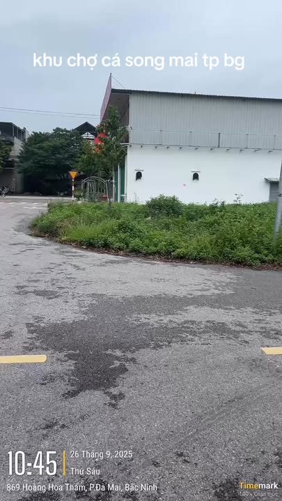 Đất nền KDC Hoàng Hoa Thám Bắc Giang 108m² giá 6.6 tỷ - Lô góc vị trí đẹp!