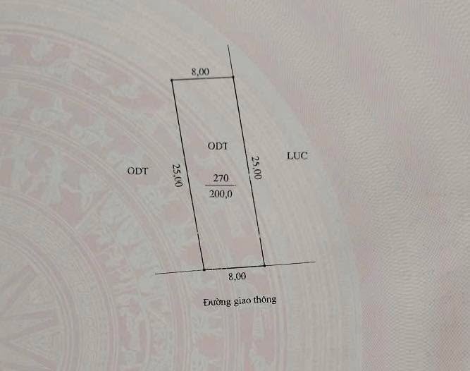 Đất thổ cư Dữu Lâu – Việt Trì 200m² giá 2 tỷ - Tiềm năng đầu tư sinh lời!