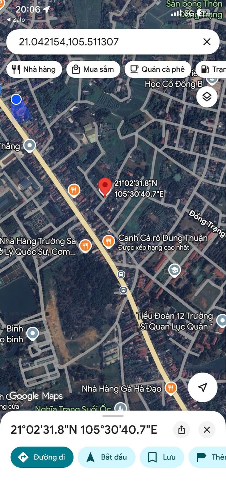 Đất nền thổ cư 490m² tại Cổ Đông - Giá tốt, vị trí đắc địa!