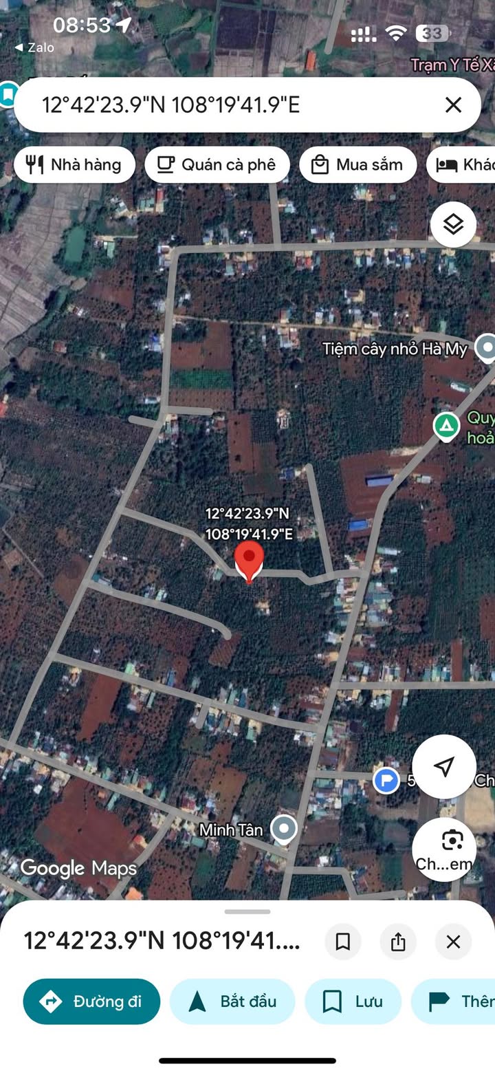 Đất nền Hòa An, Krông Pắc 192m² giá 550 triệu - Sổ đỏ chính chủ!