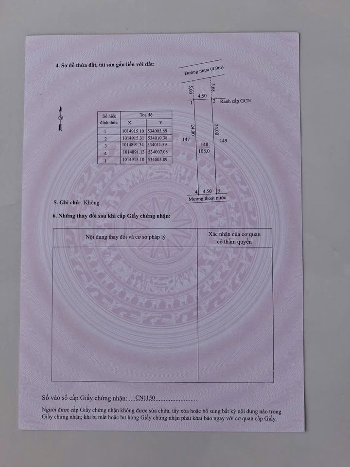 Đất nền Cà Mau 108m² - Sổ đỏ chính chủ, giá thỏa thuận - Đầu tư sinh lời!