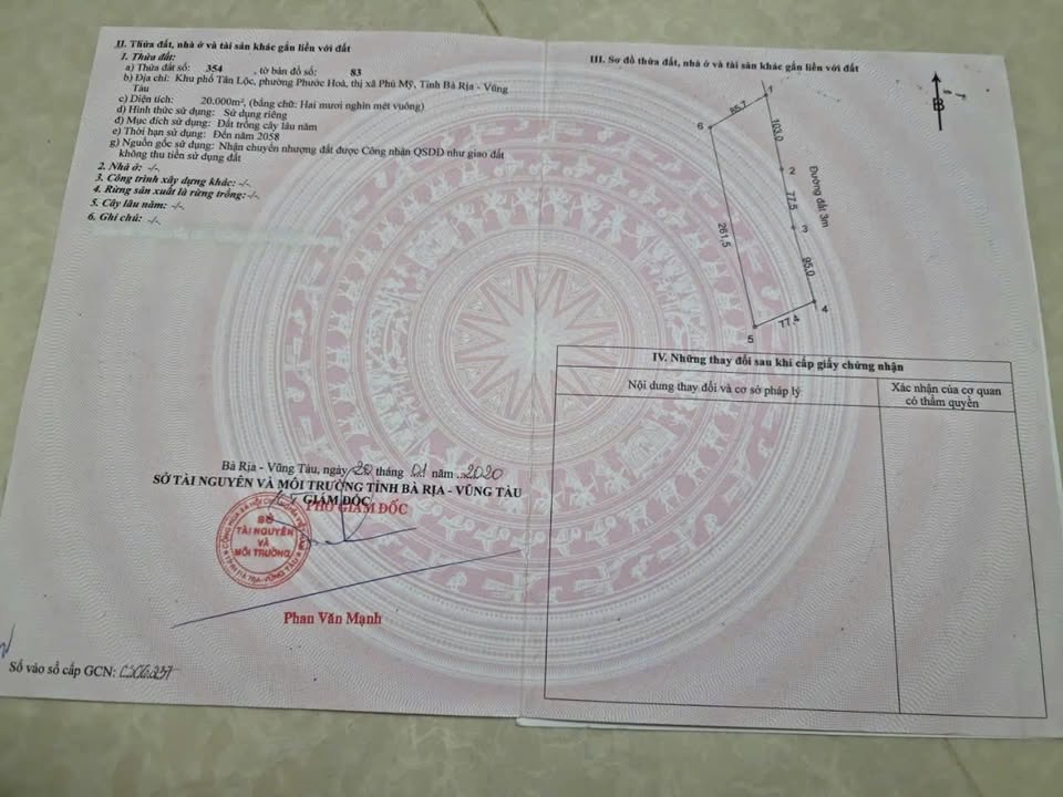 Đất vàng Phước Hòa 20.000m² giá 200 tỷ - Cơ hội đầu tư sinh lời cao!