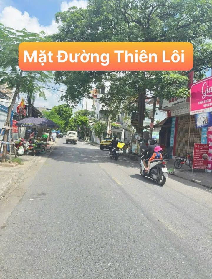 Bán mặt tiền đường Thiên Lôi, quận Lê Chân, 52m² giá 6 tỷ - Cơ hội đầu tư tuyệt vời!