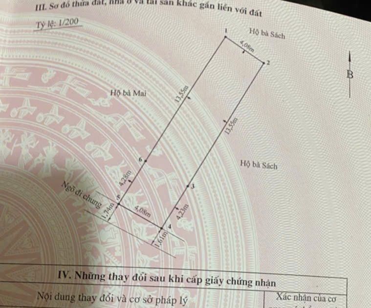 Lô đất ngõ 398 Trần Nguyên Hãn 72.6m² giá 2.614 tỷ - Nhà cấp 4 tặng kèm!