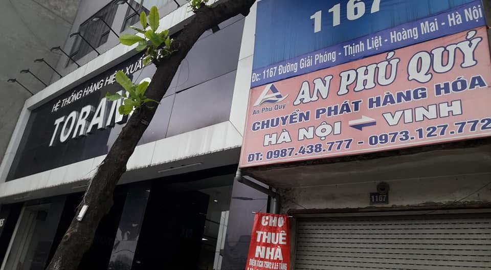 Cho thuê nhà mặt phố Giải Phóng 75m² giá 20 triệu - Địa điểm kinh doanh lý tưởng!