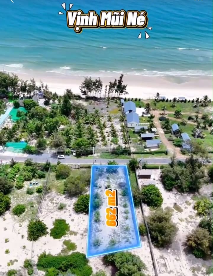 Đất mặt tiền đường Nguyễn Cơ Thạch Mũi Né 660m² giá 8 tỷ - Cơ hội đầu tư tuyệt vời!