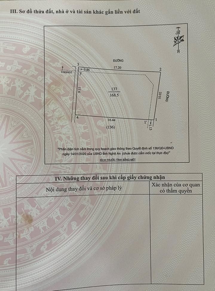 Đất nền góc 2 mặt tiền Đặng Thúc Hứa 168m² giá 20 tỷ - Cơ hội vàng đầu tư!