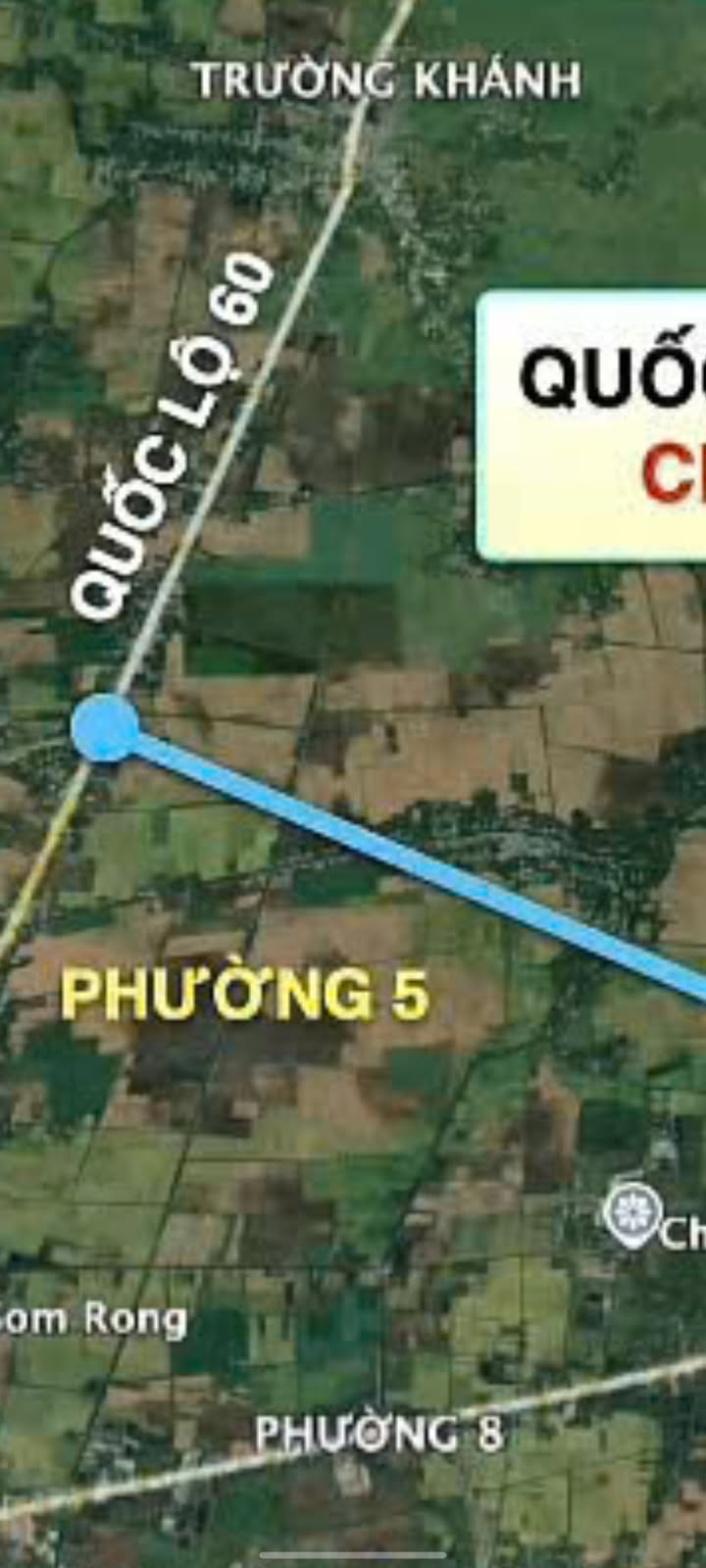 Đất nông nghiệp 26.000m² mặt tiền QL60 Sóc Trăng - Giá chỉ 9.216 tỷ VND!