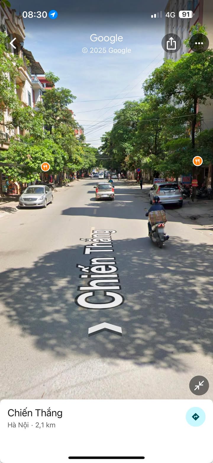 Cho thuê mặt bằng kinh doanh đường Chiến Thắng, Hà Đông 68m² - Vỉa hè rộng, lối đi riêng!