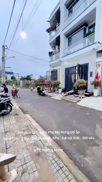 Nhà phố KDC Sài Gòn Mới, Nhà Bè 60m² giá 6.85 tỷ - Sẵn sàng vào ở ngay!