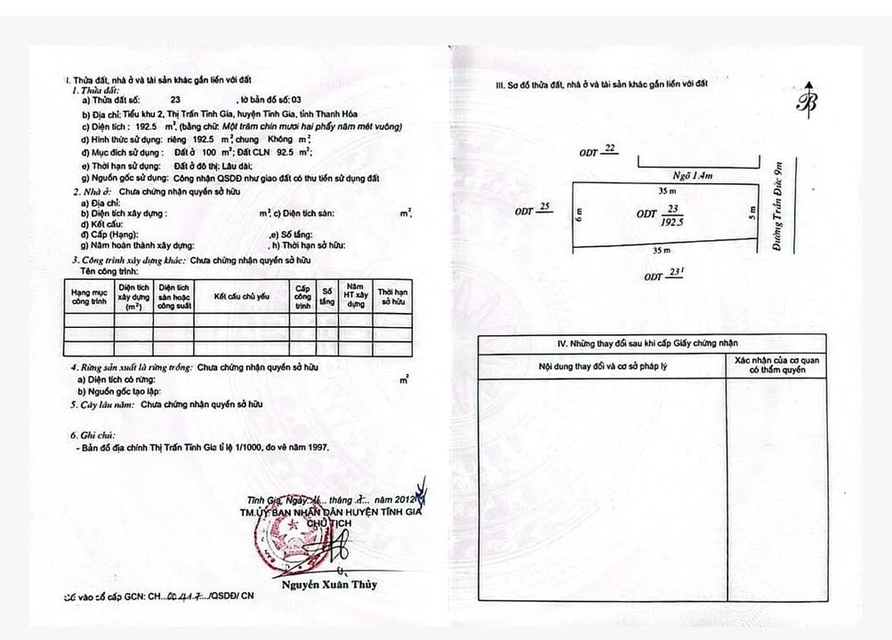 Đất nền Nghi Sơn 200m² giá 2 tỷ - Đầu tư sinh lời ngay!