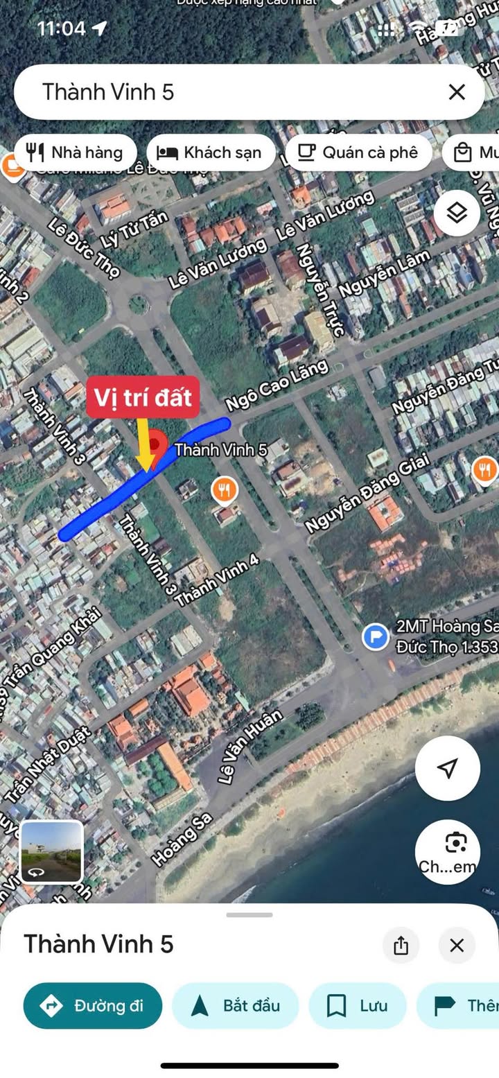 Đất nền góc Thành Vinh 240m² giá 25.2 tỷ - Đối diện chung cư Hiyori 2