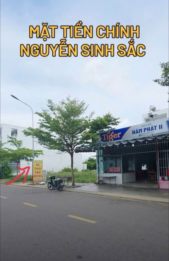 Đất mặt tiền đường Nguyễn Sinh Sắc, An Nhơn, 100m² - Đầu tư sinh lời ngay!